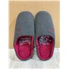 Image 1 : Komfor Me Mens Memory Foam Slippers Grey Red Colour Size 12 / 13