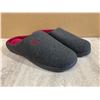 Image 2 : Komfor Me Mens Memory Foam Slippers Grey Red Colour Size 12 / 13