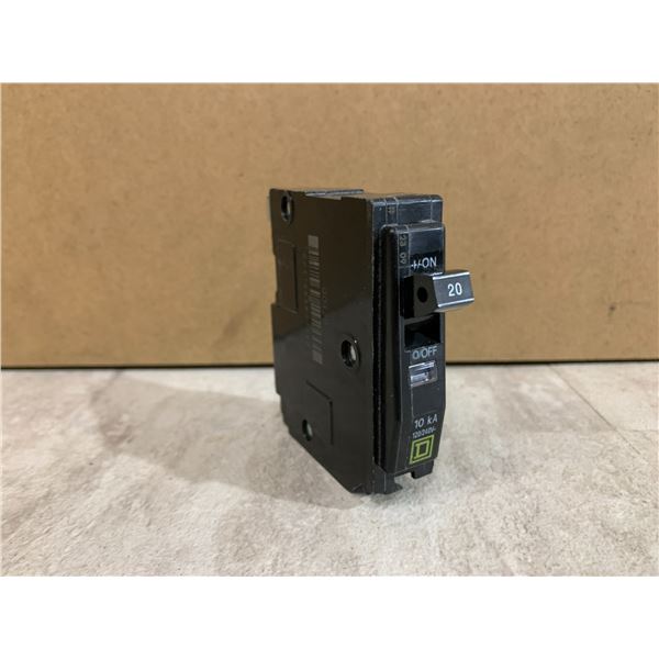 Square D Schneider Electrical Curcuit Breaker 20 Amp