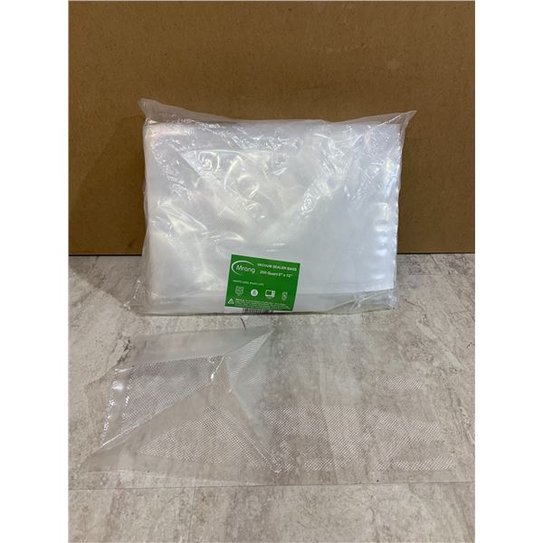 Large Lot of Vacuum Seal Bags 8 in x 12 in