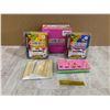 Image 1 : Rainbow Scratch Notepads w/ Sticks & Stencils