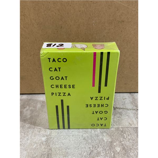 Taco Cat Goat Cheese Pizza Card Game