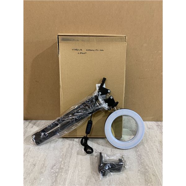 LED Table Magnifying Lamp