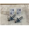 Image 1 : Lot of 2 Pcs Roundover Router Bits