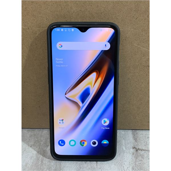 OnePlus 6T Android Smart Phone W/ Case - Factory Reset - Like New