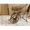Image 10 : Rustic Metal Tricycle Shaped Garden Plant Holder
