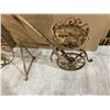Image 5 : Rustic Metal Tricycle Shaped Garden Plant Holder