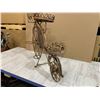 Image 8 : Rustic Metal Tricycle Shaped Garden Plant Holder