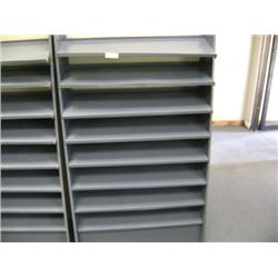 METAL MAGAZINE DISPLAY RACK