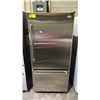 Image 1 : GE PROFILE STAINLESS STEEL 31"W SWING DOOR REFRIGERATOR WITH BOTTOM FREEZER DRAWER