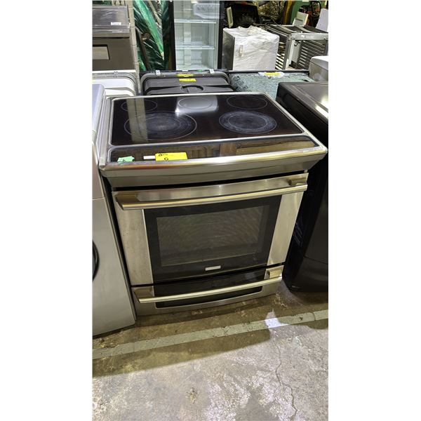 ELECTROLUX STAINLESS STEEL 5 BURNER ELECTRIC RANGE WITH WAVE-TOUCH CONTROLS