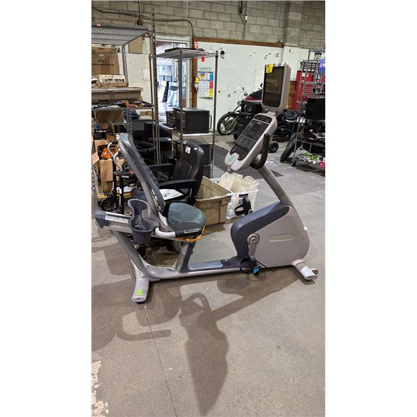 PRECOR RECUMBANT EXERCISE BIKE WITH POWER CORD *TESTED WORKING*