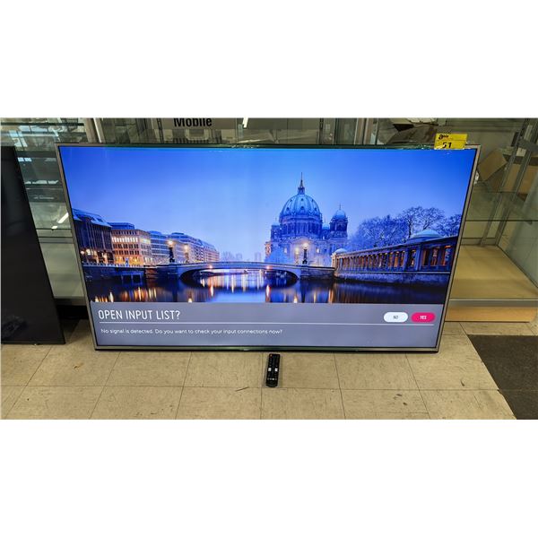LG 65-INCH UA7700 SERIES 4K SMART TV WITH REMOTE - *NO STAND*