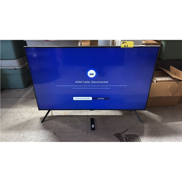 SAMSUNG 50" CU7000 CRYSTAL UHD 4K SMART TV WITH STAND & REMOTE