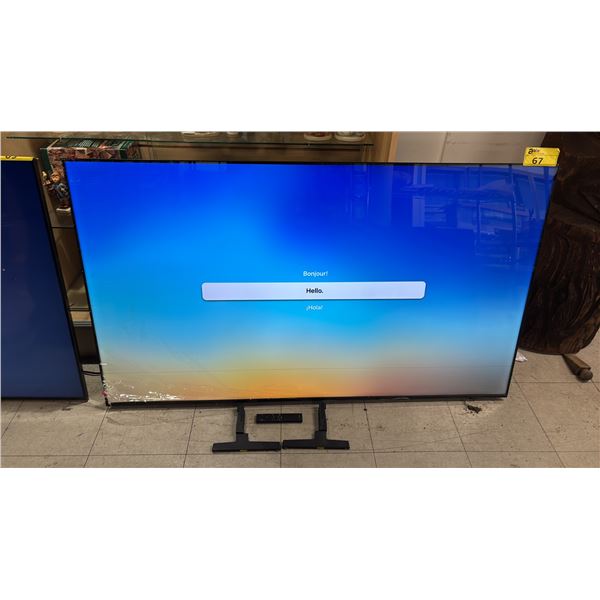 SAMSUNG 65" U7900F SERIES 4K UHD HDR LED SMART TV WITH STAND & REMOTE