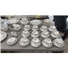 Image 4 : 80+ PIECES OF ROYAL ALBERT "SILVER MAPLE" CHINA