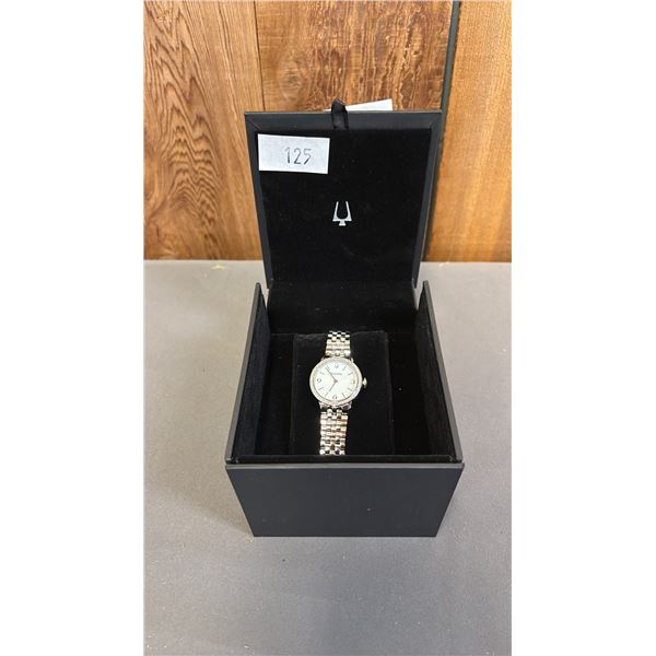 *NEW IN BOX WITH TAGS* BULOVA LADIES DIAMOND ANALOGUE WATCH