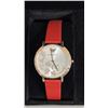 Image 2 : *NEW IN BOX WITH TAG* EMPORIO ARMANI LADIES KAPPA ANALOGUE WATCH WITH LEATHER BAND
