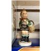 Image 4 : (3) ASSORTED VINTAGE CERAMIC HUMMEL FIGURINES & (1) HUMMEL HOUSE WITH ORIGINAL BOXES