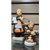 Image 2 : (6) ASSORTED VINTAGE CERAMIC GOEBEL FIGURINES