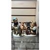 Image 3 : (5) ASSORTED VINTAGE CERAMIC GOEBEL FIGURINES: 1 WITH ORIGINAL BOX