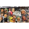 Image 3 : SHELF OF ASSORTED VINTAGE BOSSONS CHALKWARE HEADS