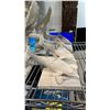 Image 5 : SHELF OF ASSORTED PEARLITE ANIMAL SCULPTURES BY MARBLECRAFT
