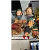Image 2 : (13) ASSORTED VINTAGE BOSSONS CHALKWARE HEADS