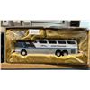 Image 5 : (3) CORGI DIECAST NASCAR SERIES TRUCKS, CORGI DIECAST GREYHOUND BUS, WALL SCONCE & VINTAGE TIN
