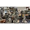 Image 2 : COLLECTION OF ASSORTED PEWTER & OTHER METAL TROPHIES & FIGURINES