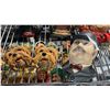 Image 2 : COLLECTION OF ASSORTED VINTAGE BOSSOMS CHALKWARE HEADS