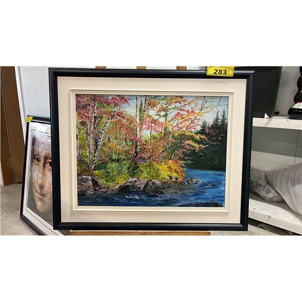 ORIGINAL FRAMED OIL ON CANVAS PAINTING