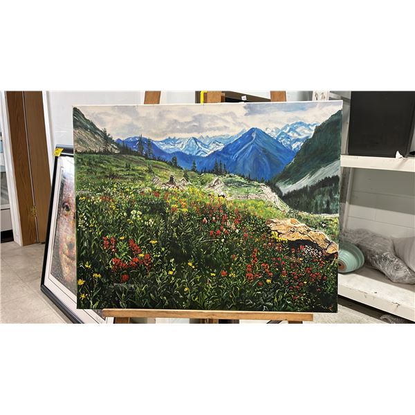 FRAMED ORIGINAL OIL ON CANVAS PAINTING