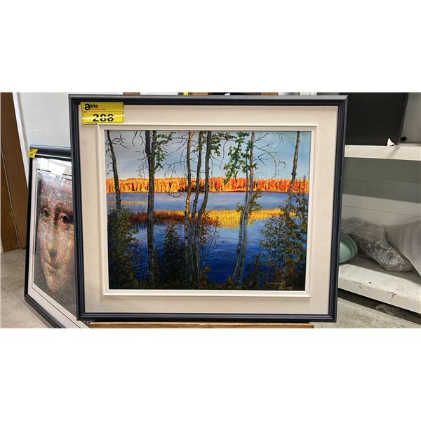 FRAMED ORIGINAL OIL ON CANVAS PAINTING