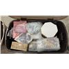 Image 2 : LARGE TOTE OF ASSORTED COLLECTOR PLATES *TOTE & LID INCLUDED*