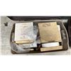 Image 2 : LARGE TOTE OF ASSORTED COLLECTOR PLATES *TOTE & LID INCLUDED*