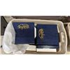 Image 2 : LARGE TOTE OF ASSORTED COLLECTOR PLATES *TOTE & LID INCLUDED*