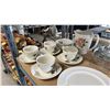 Image 2 : VINTAGE LORD NELSONWARE JUG, MIDWINTER MODERN TEA CUPS, SAUCERS & DESSERT BOWLS & MORE