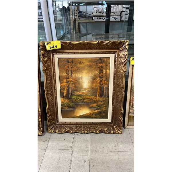 FRAMED ORIGINAL OIL ON CANVAS PAINTING