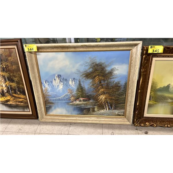 FRAMED ORIGINAL OIL ON CANVAS PAINTING