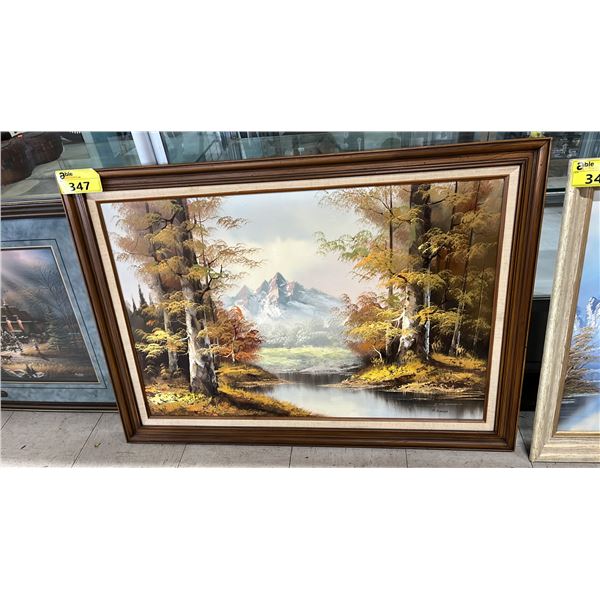 FRAMED ORIGINAL OIL ON CANVAS PAINTING