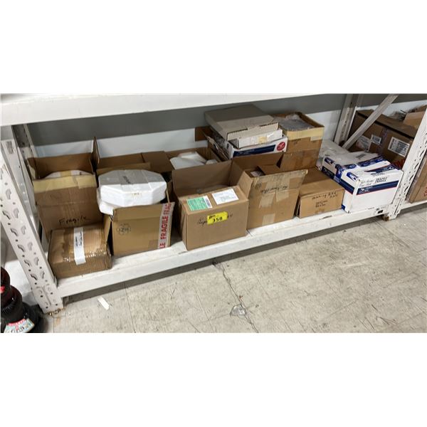 SHELF OF ASSORTED COLLECTOR PLATES
