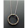 Image 2 : 14K(2.14G), NATURAL COLOR DIAMOND (0.26CT) NECKLACE 18", SUGGESTED RETAIL VALUE $4000