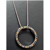 Image 3 : 14K(2.14G), NATURAL COLOR DIAMOND (0.26CT) NECKLACE 18", SUGGESTED RETAIL VALUE $4000