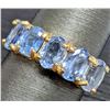 Image 1 : 10K(2.23G), NATURAL SAPPHIRE (APP 3CT)RING, SIZE 6.25, SUGGESTED RETAIL VALUE $3600
