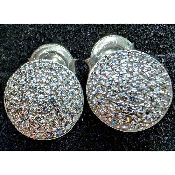 10K(1.7G), CZ EARRING, SUGGESTED RETAIL VALUE $1200