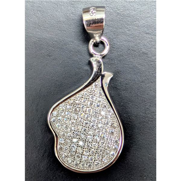 SILVER(2.46G), CZ PENDANT