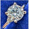 Image 1 : 10K(1.82G), LAB DIAMOND (1.5+0.06CT)RING, SIZE 6.5, APPRAISED INSURANCE VALUE $2185