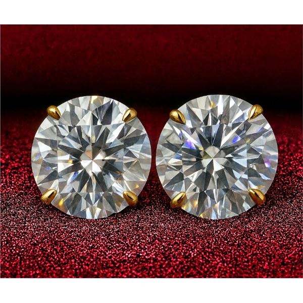 14K(0.3G), LAB DIAMOND (1.05CT) EARRING, APPRAISED INSURANCE VALUE $955