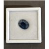 Image 1 : 7.7CT OVAL CUT NATURAL BLUE SAPPHIRE: UNTREATED (10.6MM X 12.9MM)